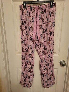 Victoria's Secret Pink & Black Pajama Bottoms